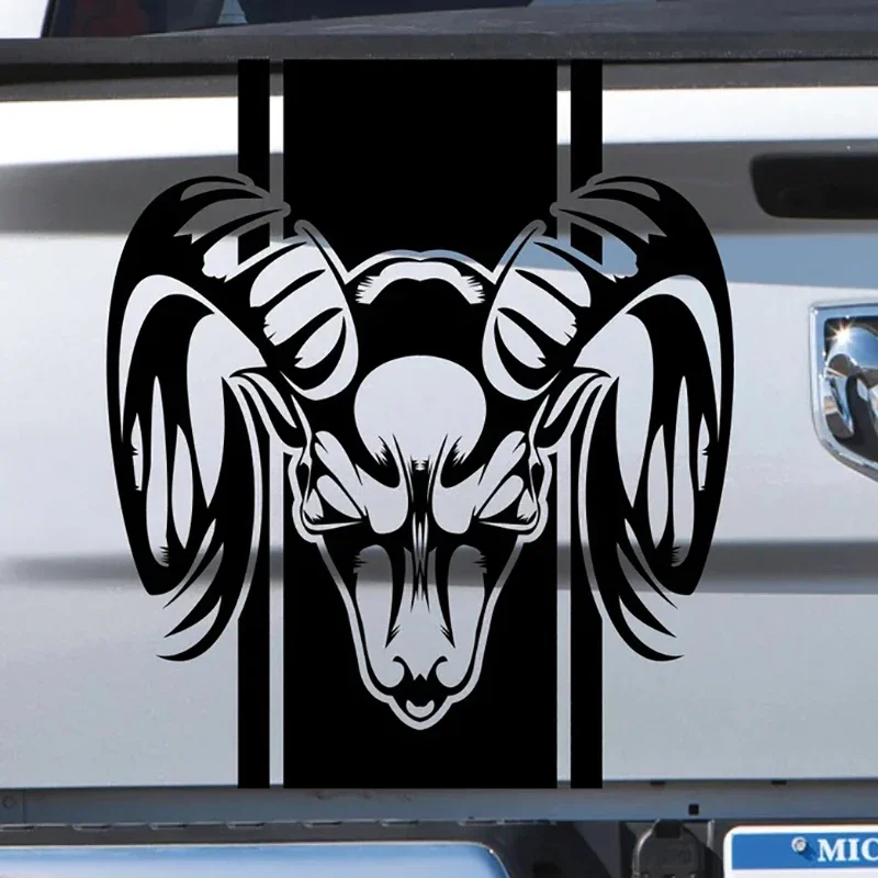Ram Tailgate Line Racing Stickers For Dodge Ram,Solid Vinyl Waterproof Tuning Decals Truck Accessories Wrap