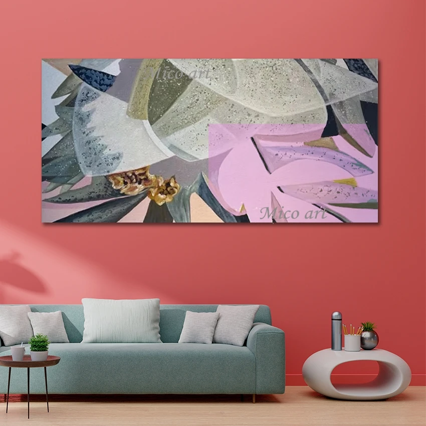 

Abstract Art Paintings, Simple Canvas Artwork, Frameless, Modern Wall Picture For Sleeping Room, Idea Design Textured Decor