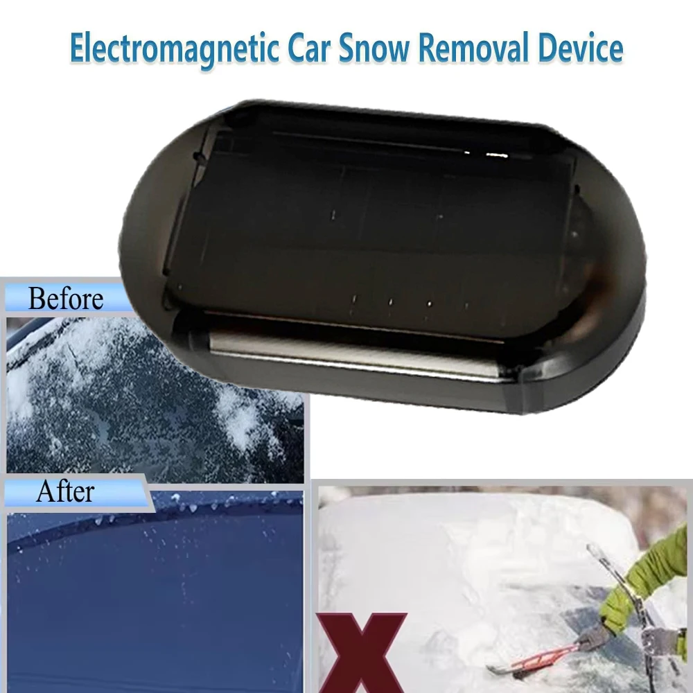 

Car Windshield Snow Remover Defroster Electromagnetic Car Snow Removal Device Antifreeze Snow Removal Instrument Solar