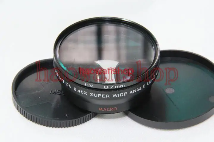 0.45x 58mm Wide Angle with Macro Conversion LENS for Nikon D3200 D5200 D3100 D3000 D5000 D40 D600 D90