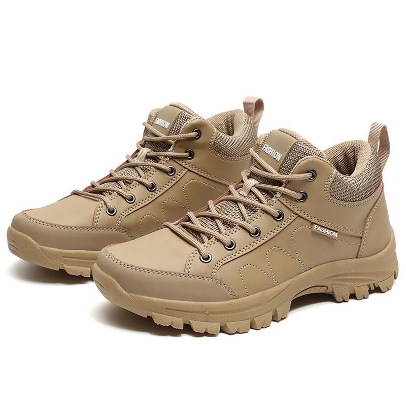 Men Tactical Shoes Work Military Safety Army Boots High Quality Hunting Boots Anti-Slip Outdoor Women Training Ultrallight Ankle