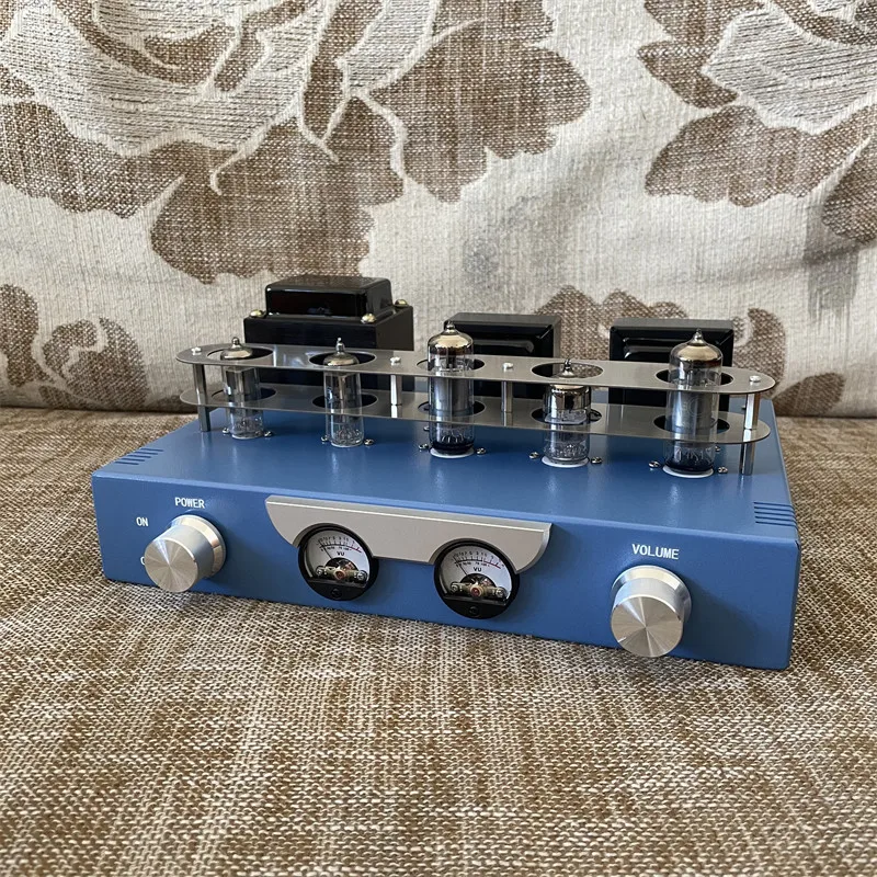 Luxury Dual VU Tube Amp 6H2N 6N1N Valve Rectifier Class A HiFi DIY or Assembled