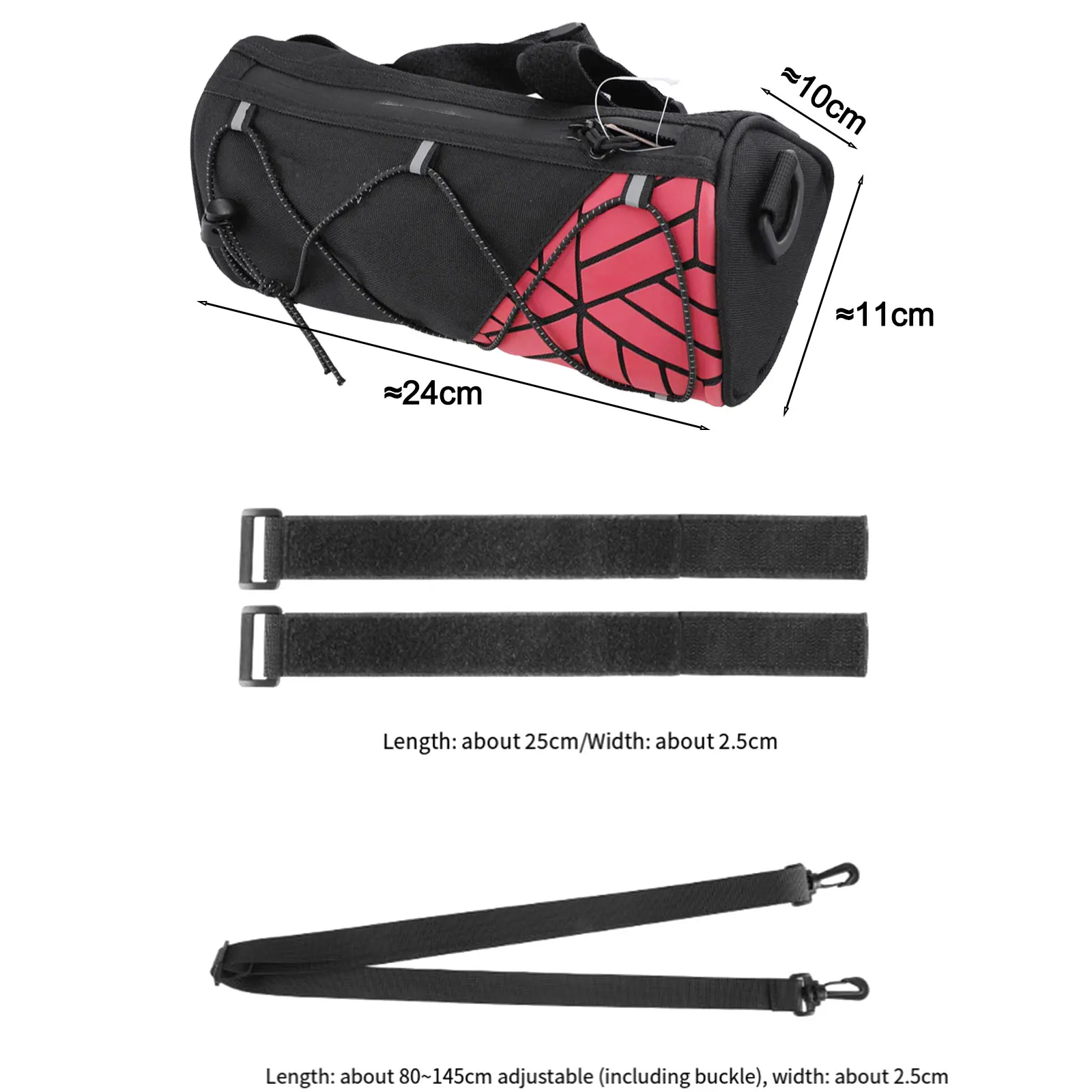 

1PCS Electric Bicycle Front Bag Bicycle Bags Handlebar Bags Road Front Bag Laminated Water-repellent Design Bicycle Accessories