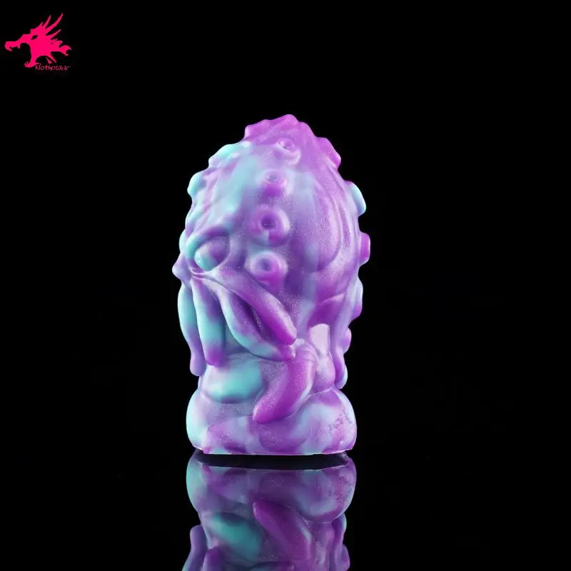 Nothosaur Fantasy Egg Toys Ovipositor For Men and Women Anal Sex Toys Vagina Prostate Stimulation Soft Silicone Sex Shop Adult