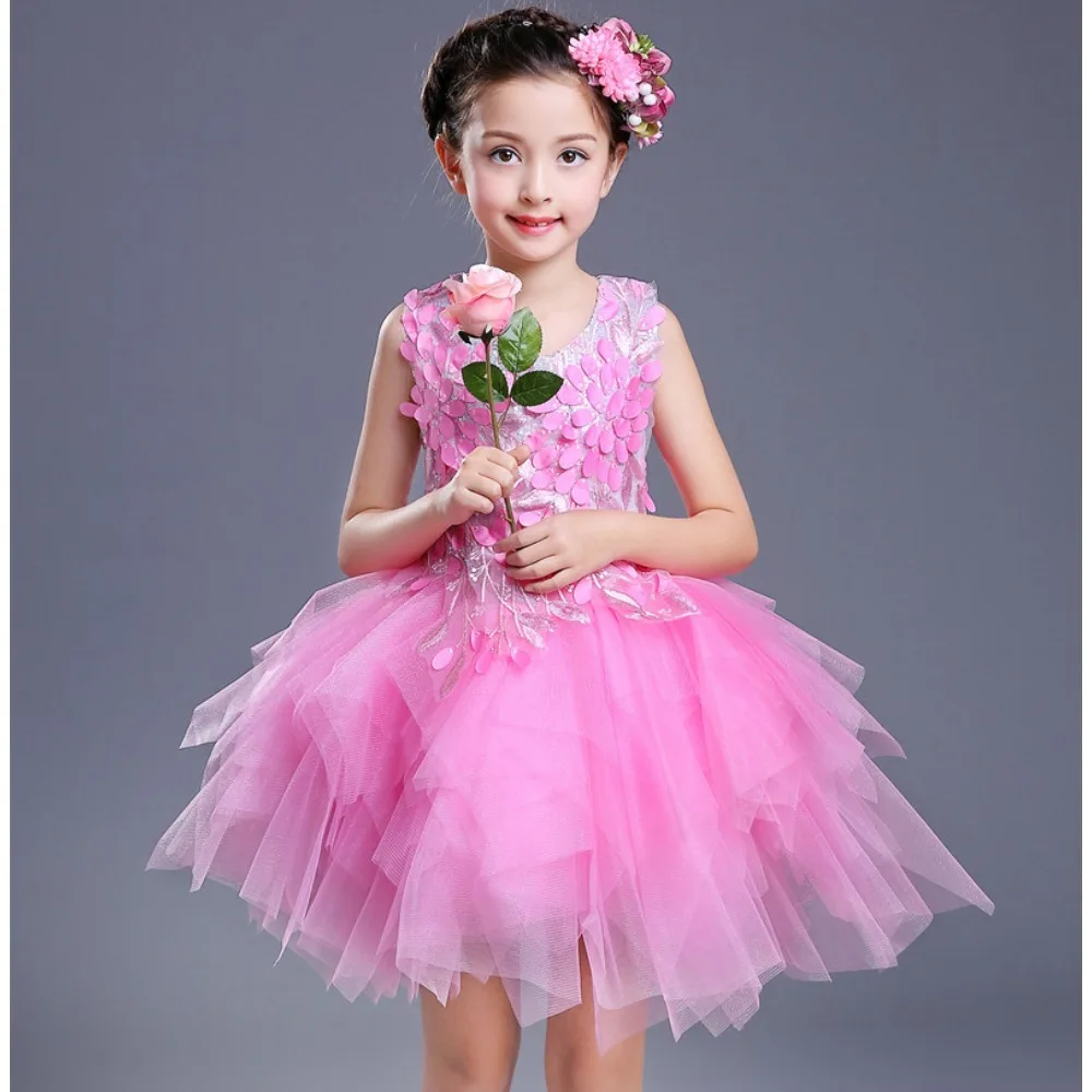 Kids Clothes Girls Dresses Children's Clothing Cosplay Costumes Streetwear Dance Wear Stage Fairy Princess Party Dress Tutu