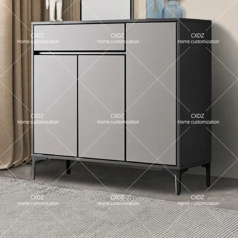 All Aluminum Alloy Shoe Cabinet Outdoor Storage Cabinet for Home Entrance Corridor Balcony Locker Weatherproof Entryway