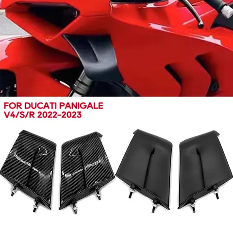 NEW For Ducati Panigale V4 V4S V4R 2022 2023 Motorcycle Winglets Side Panels Fixed Wing Aerodynamics Fairing