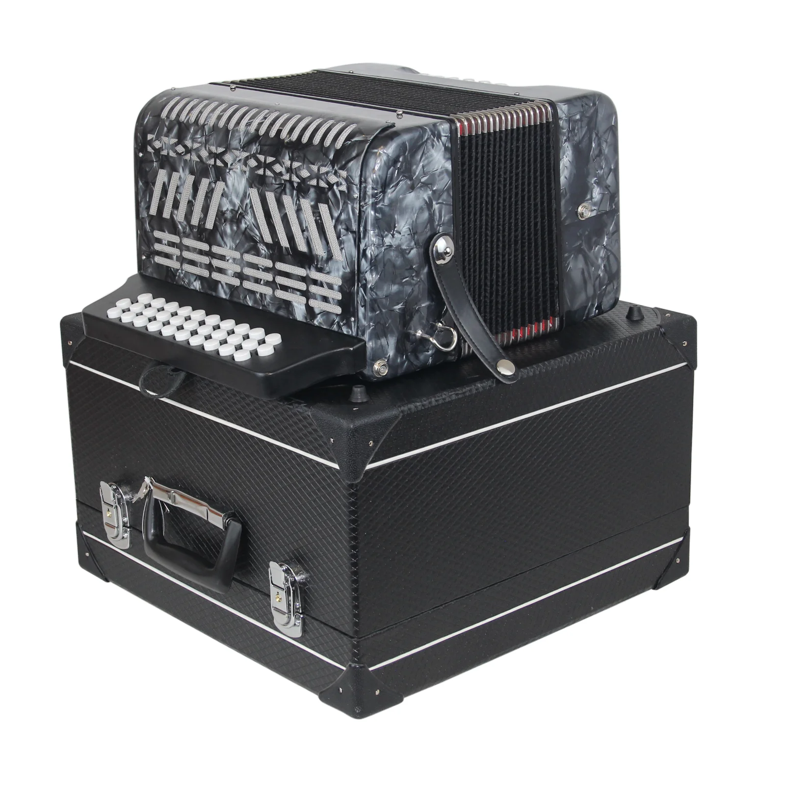 31 Button 12 Bass Diatonic Button Accordion for Traditional Dance Music Performance