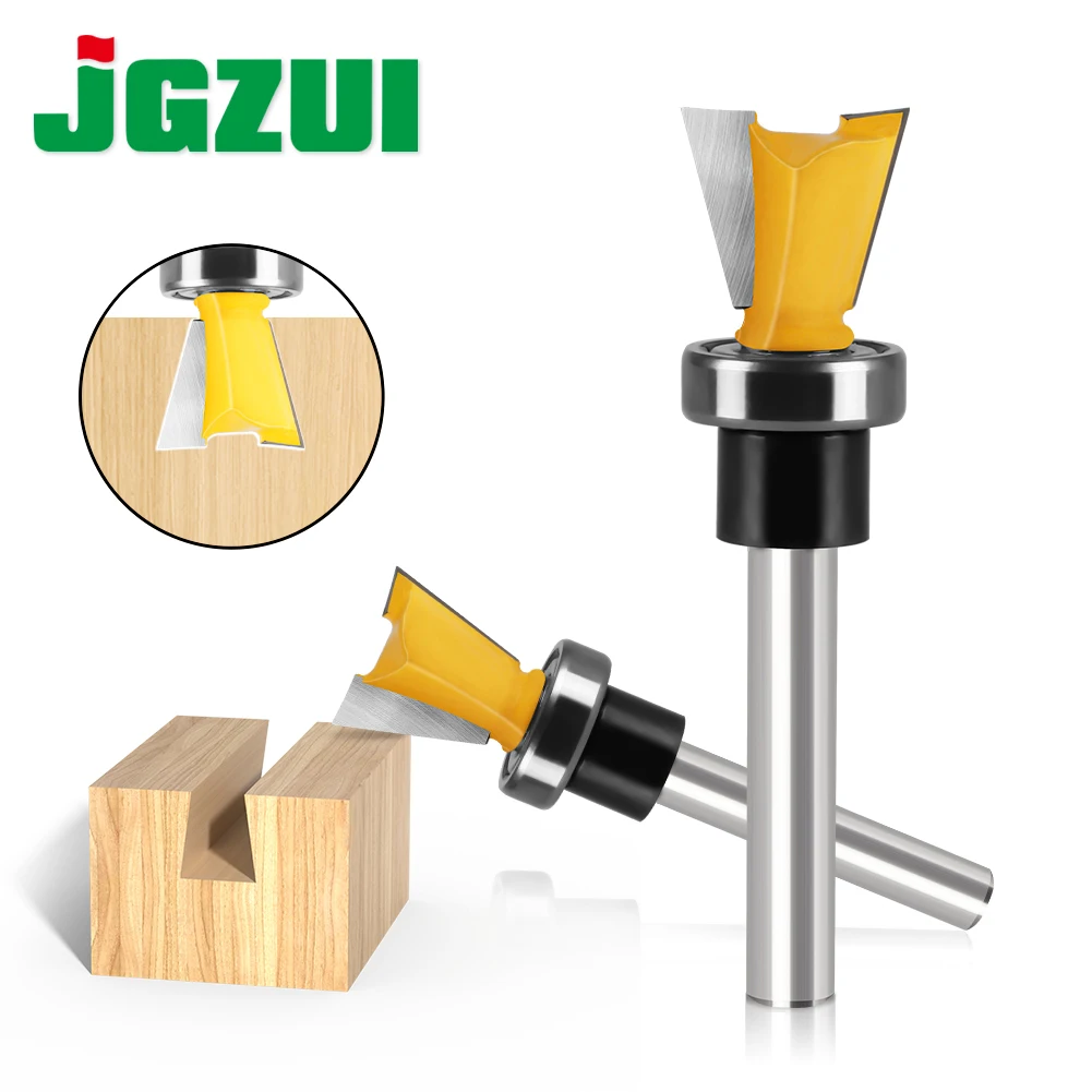 1/4in 6mm Shank Pattern Bit Router Bit Carbide Cutter fresas para router madera fresas para tupia de madeira