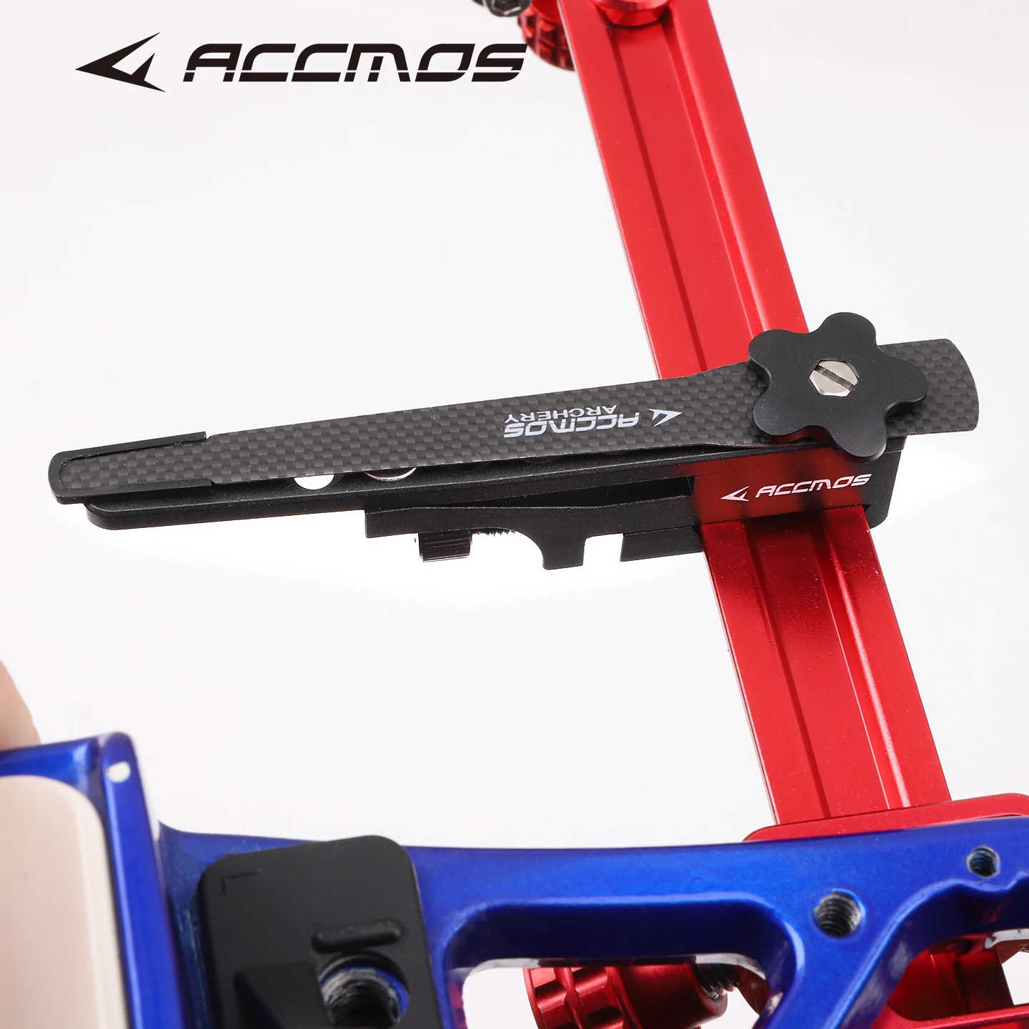 ACCMOS 3K Carbonfaser Clicker Extender für Recurvebögen – Signalplatte für Release-Position, Wettkampf-Zielschießzubehör – Detail 2