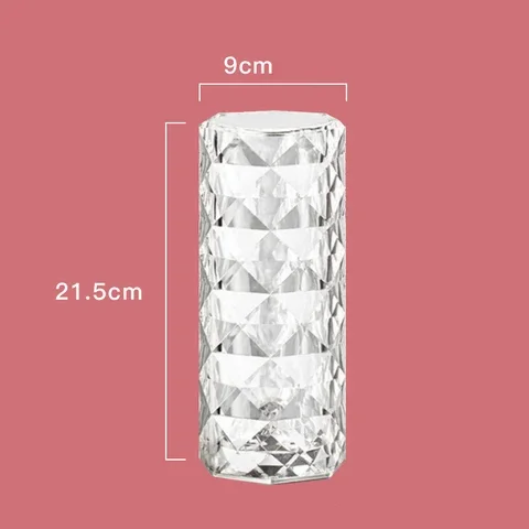 LED cristal mesa lâmpada, 16 cores, Isfriday®Alvenaria Design Quarto Abajur, Decoração De Casa De Luxo, Desk Lamp Tools, Dropshipping