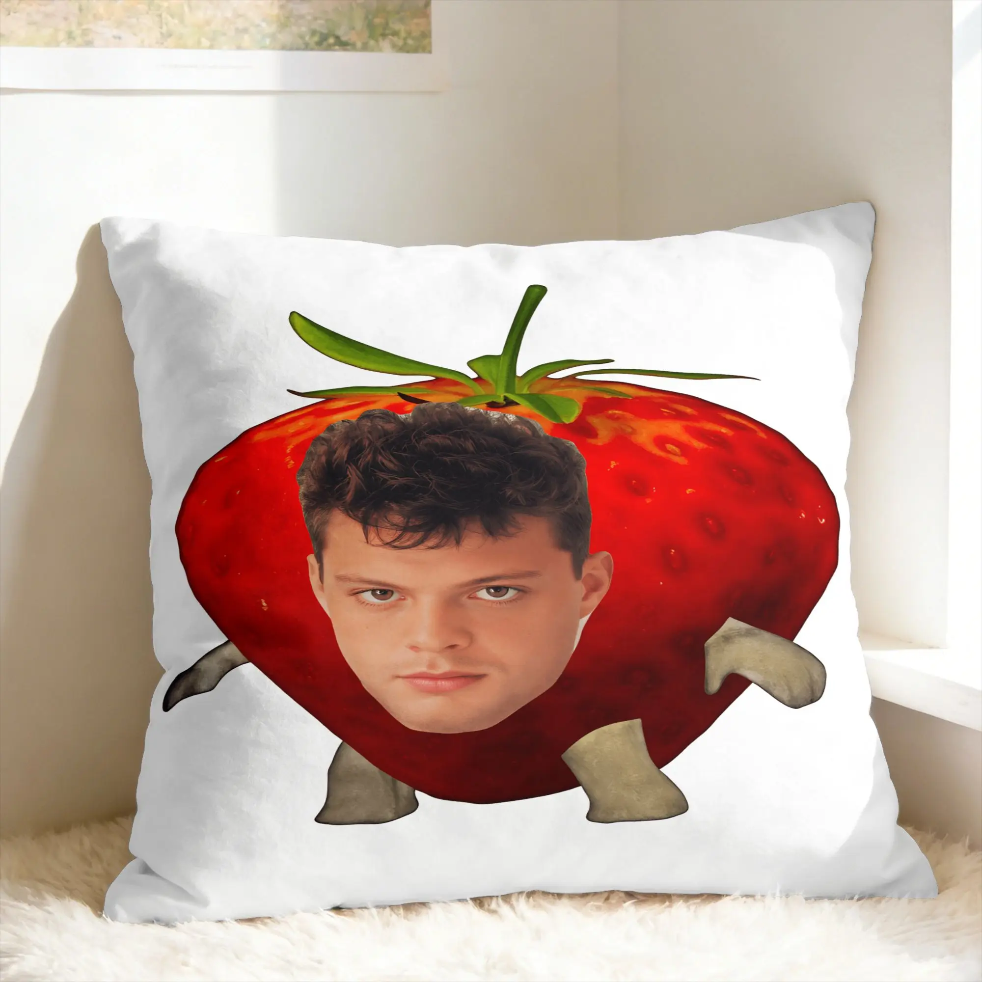Funda de almohada del cantante mexicano L-Luis Miguel, funda de almohada a la moda para sala de estar, cama, silla, fundas de almohada de diseño, regalo
