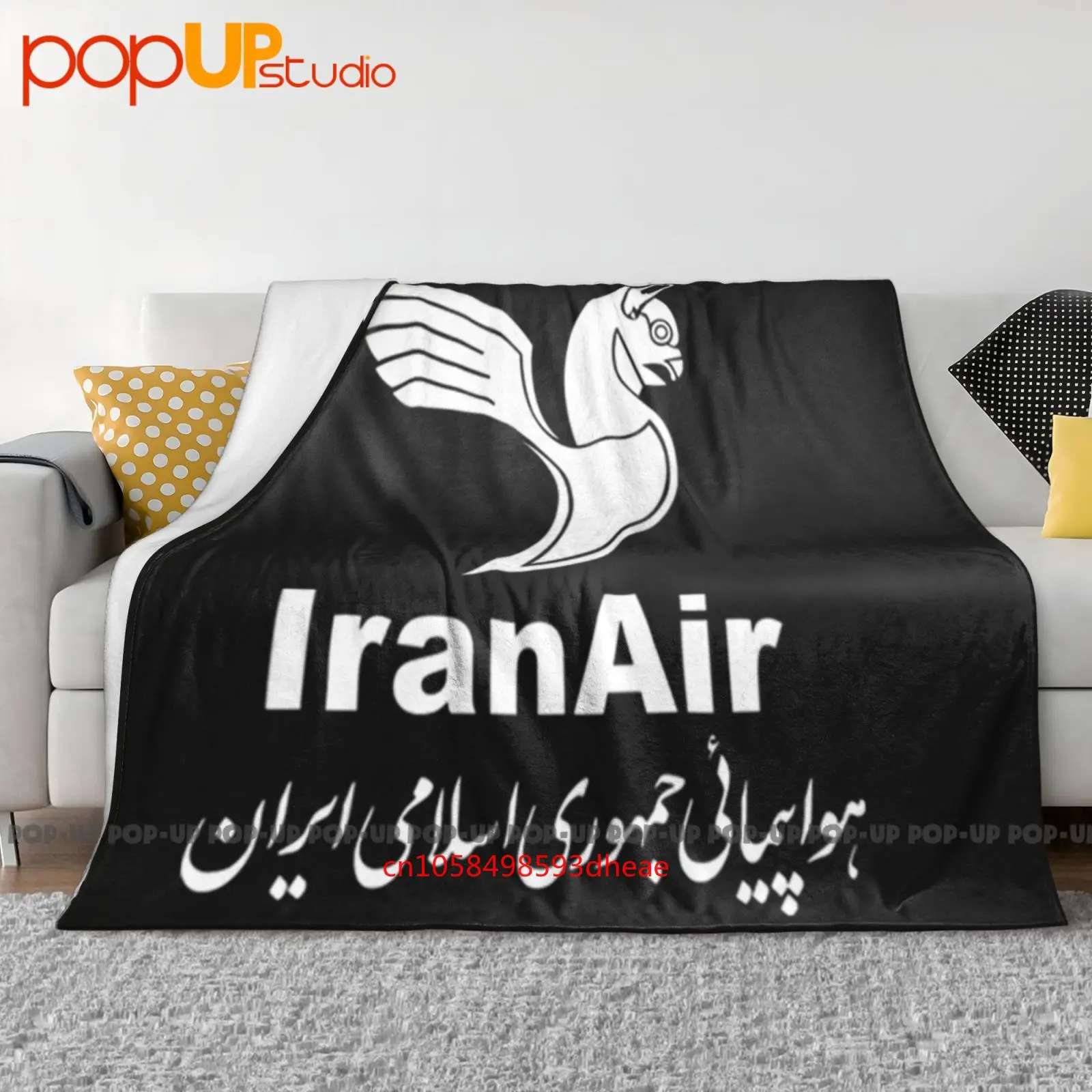 Iran Air Homa Persia Imram Khomeini International Teheran Ultraweiche Decke Steppdecke Winter Sofabezug Bettbezüge