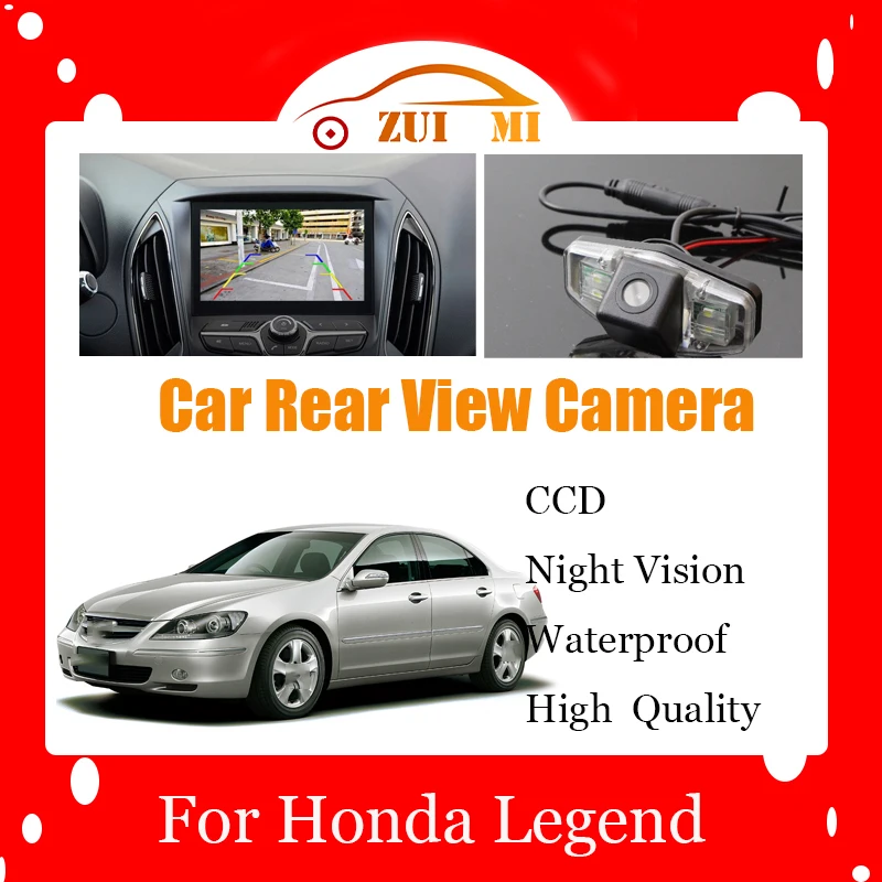 Car Reverse Rear View Camera For Honda Legend 1999~2004 Waterproof CCD Full HD Night Vision Backup Parking Camera