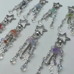 Jelly Keychain handmade Star charm