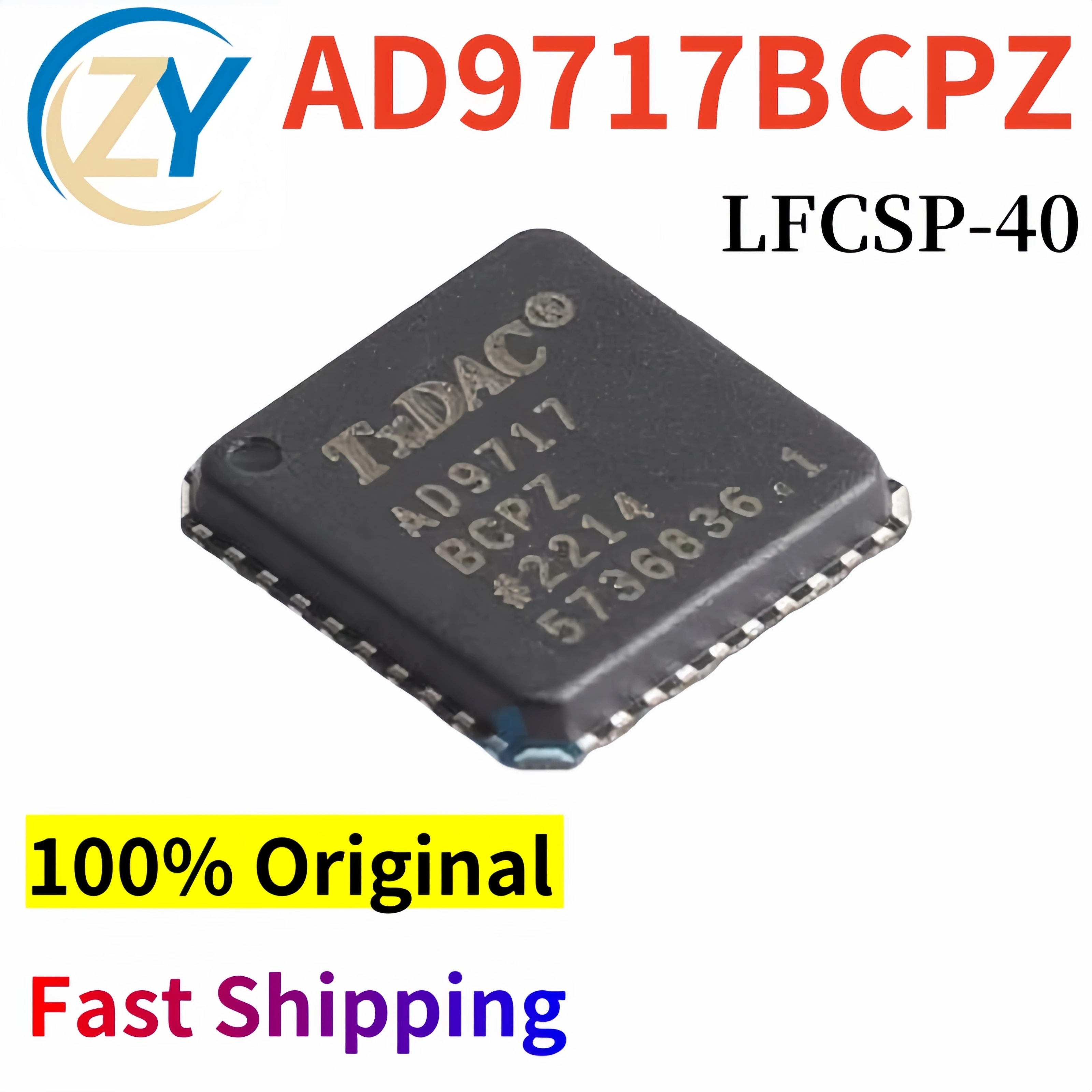 

100% Original AD9717 Data Converters AD9717BCPZ LFCSP-40 1.7V to 3.5V In Stock