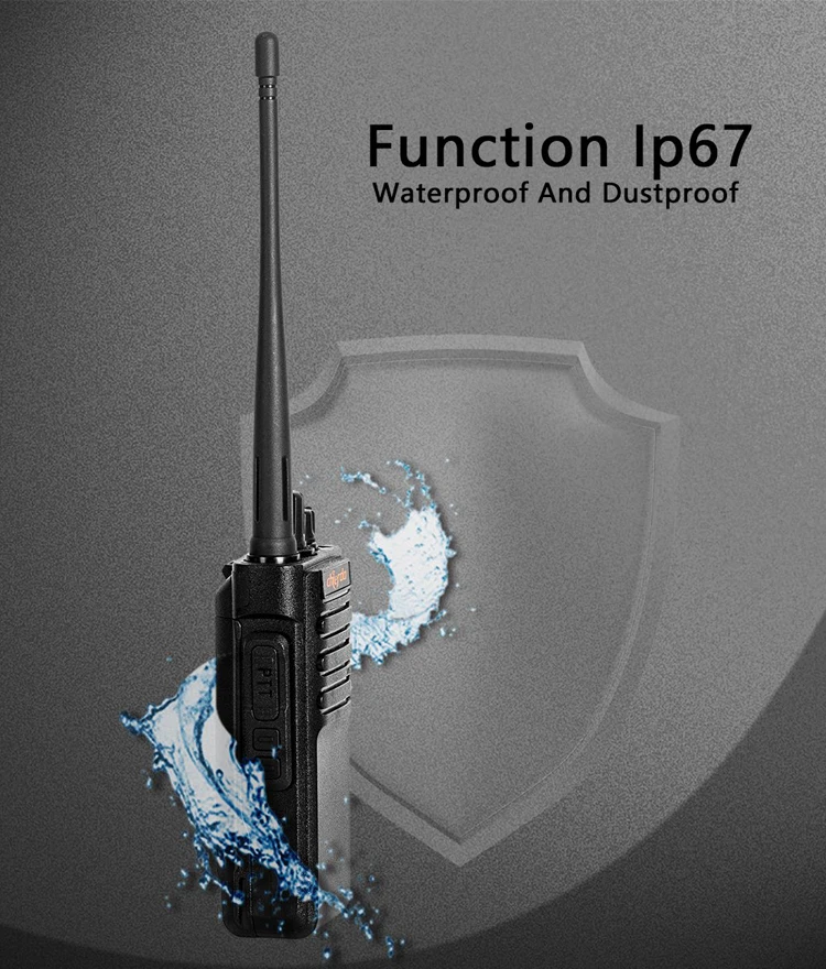 Chierda 맞춤형 방수 양방향 라디오 아날로그 워키토키, 가장 저렴한 라디오, 10km, A8