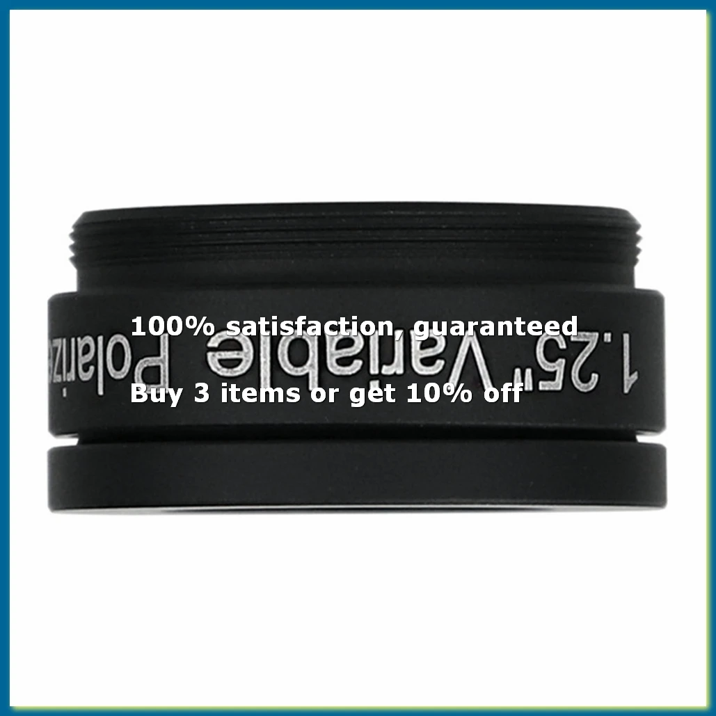 1.25 Inch Filter Variable Polarizing for Astronomy Monocular Telescope & Eyepiece Viewing the Moon for Planets-DTA9