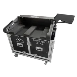 Customized Behringer X32 Digital Mixer Hydraulic Flight Case With Laptop Stand Outdoor Indoor Portable Flight Case