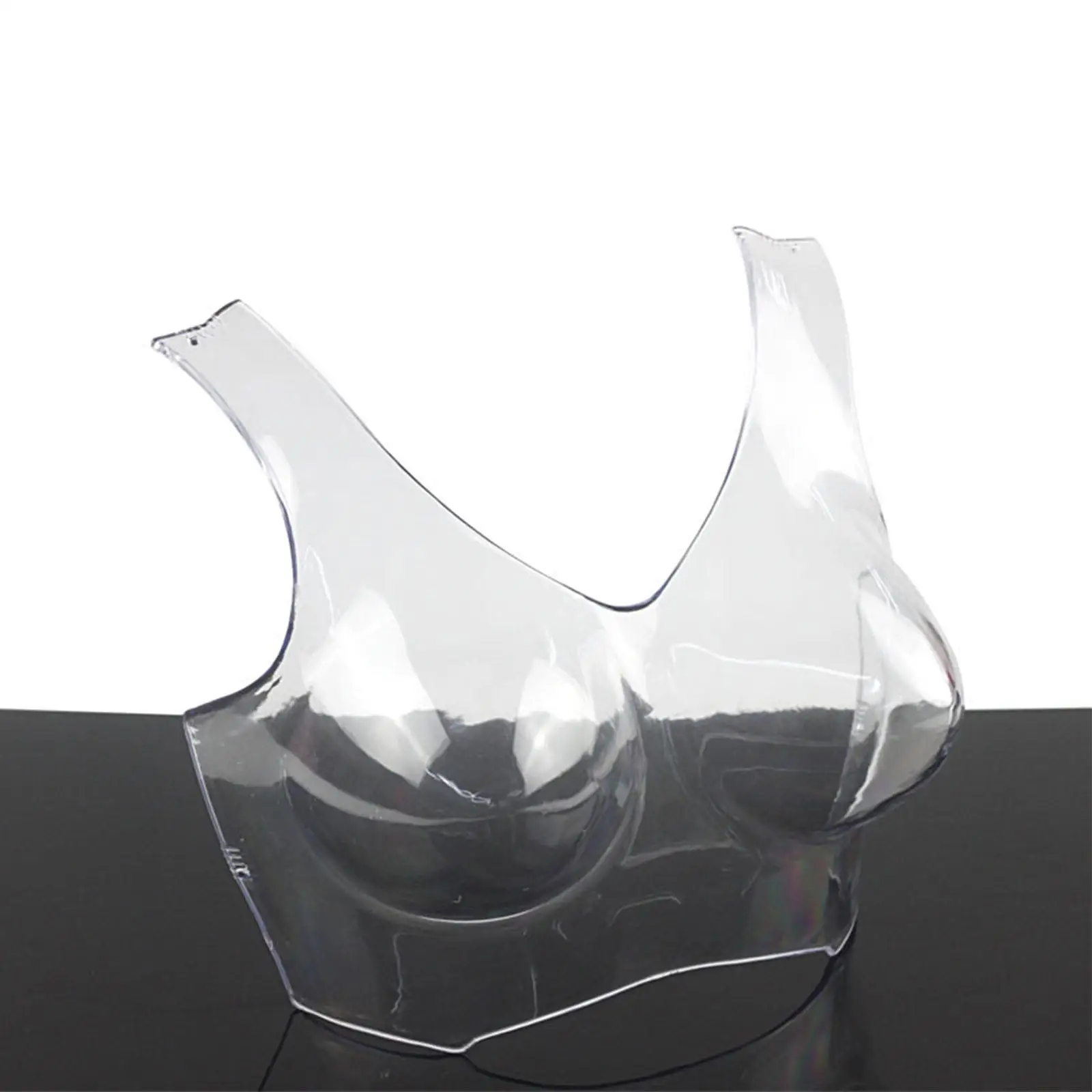 Underwear Display Mannequin Torso Form for Large Bra Sizes Plastic Stand for Retail