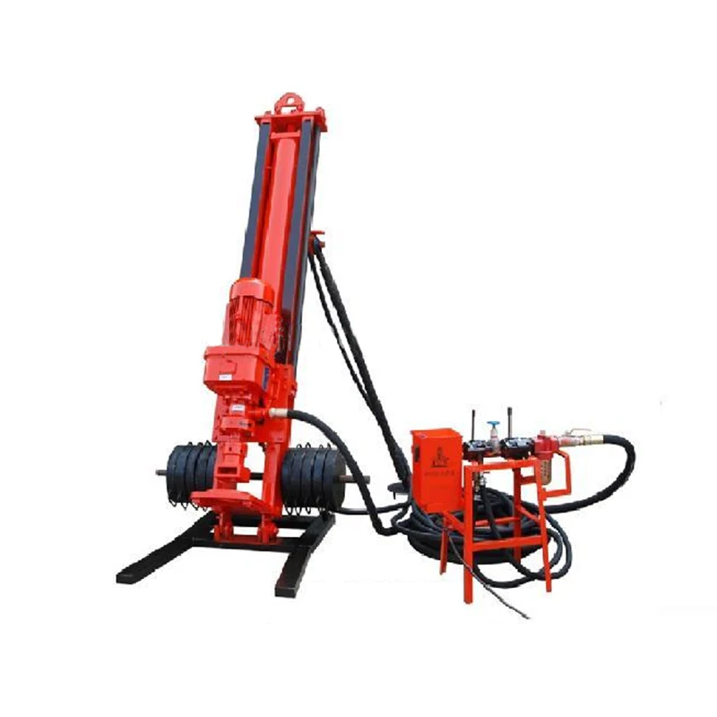 Kaishan KQD120 Small Portable Mining DTH Rock Drill Rig 30m Depth Electric Diamond Core Drill for Mining Exploration Blast Holes