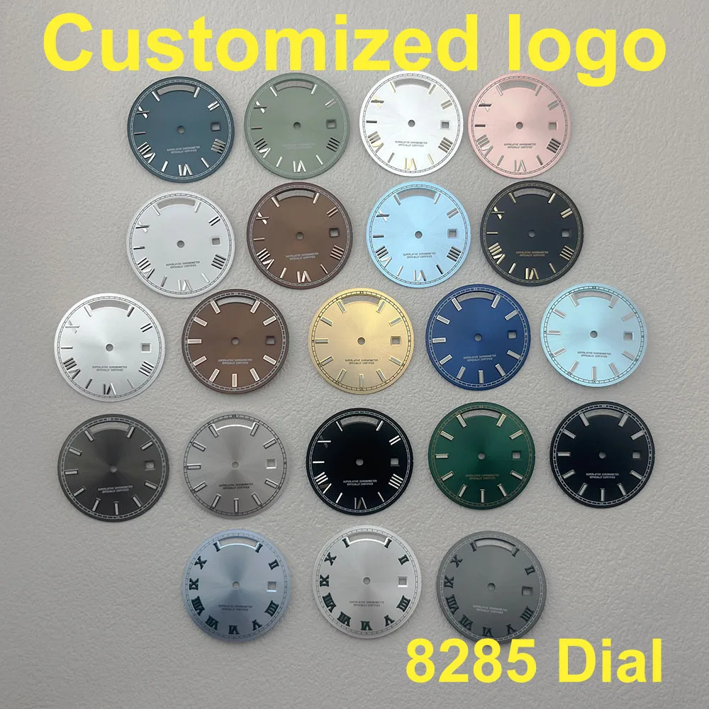 

NEW 8285 dial watch dial Roman dial men's watch suitable for Miyota 8285 movement watch accessories