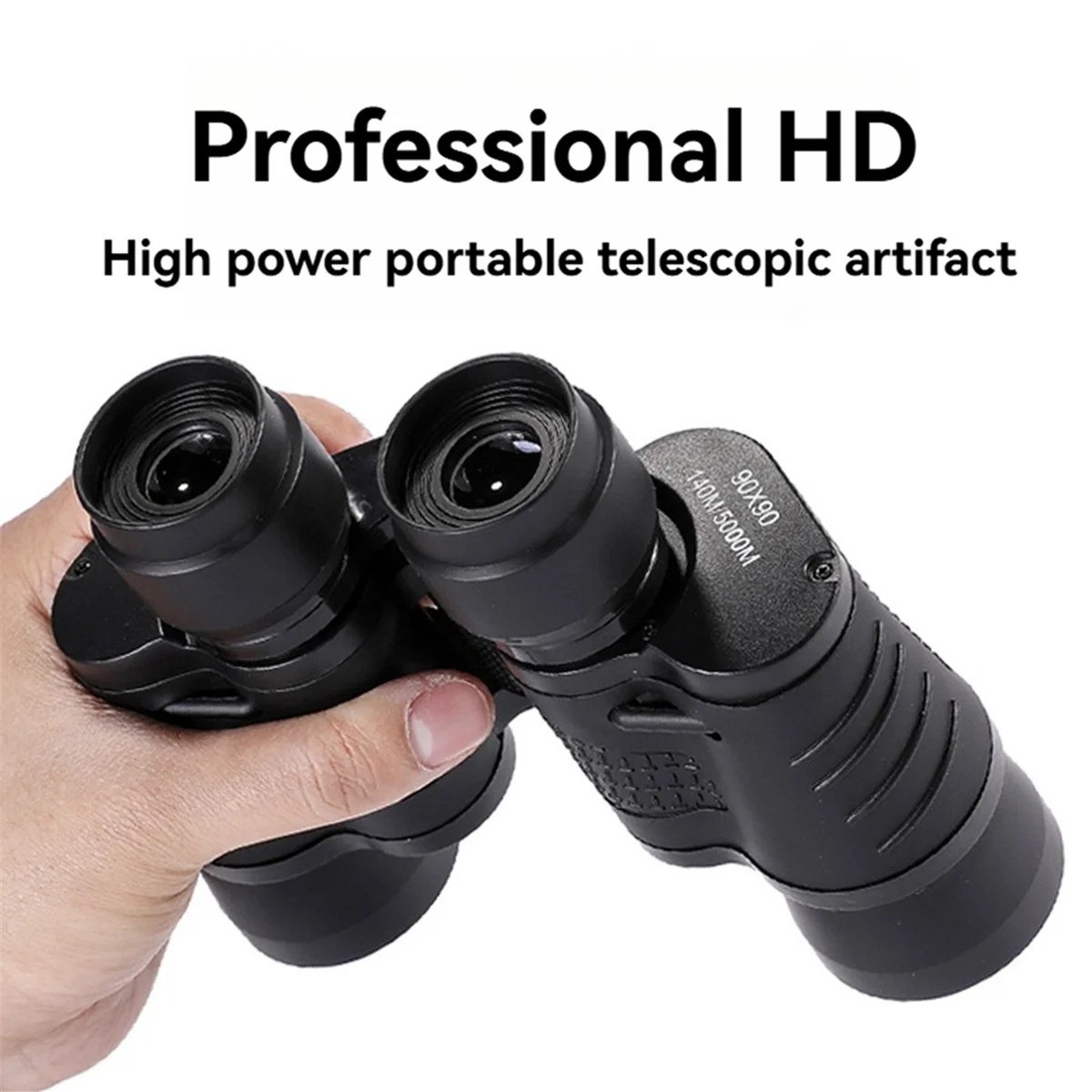 ABNJ 90x90 Binoculars Telescope High Magnification Portable IPX4 Waterproof Bak4 Prism for Mountain Climbing Hunting Hiking