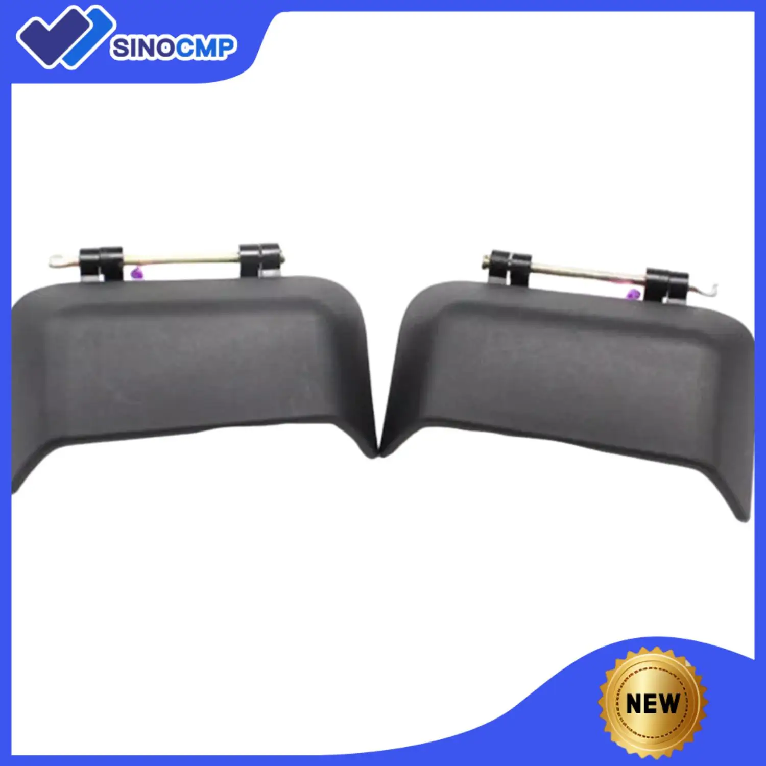 

Наружная ручка задней двери слева и справа, черная, набор из 2 штук 05115826AF 05115826AE для Jeep Compass 2007 2016, прямая замена