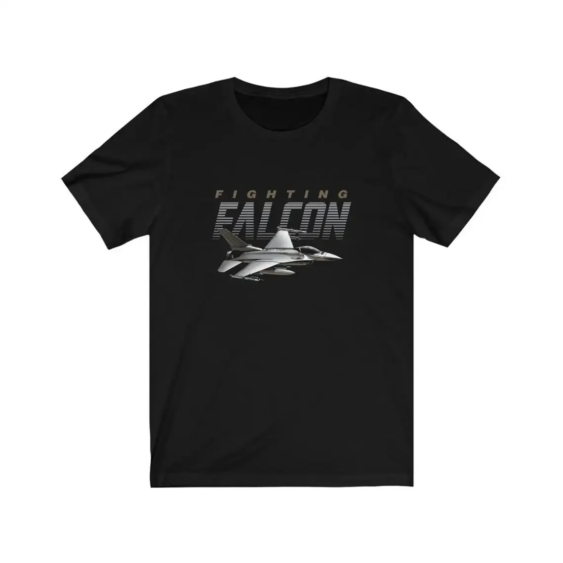 F-16 Fighting Falcon Fighter Aircraft T-Shirt 100% Cotton O-Neck Summer Short Sleeve Casual Mens T-shirt Size S-3XL