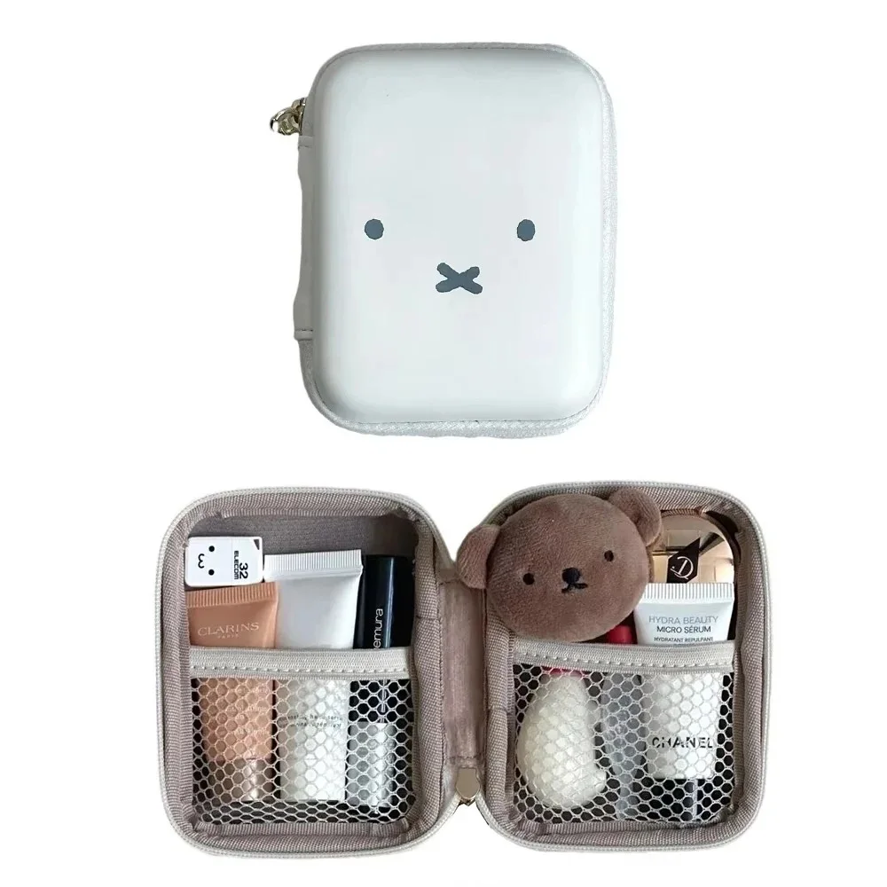 Süße Miffy Kawaii kleine Aufbewahrungstasche Cartoon Kaninchen Lippenstift Kosmetik Toilettenartikel Reise multifunktionale tragbare Aufbewahrungsbox Geschenk – Detail 5