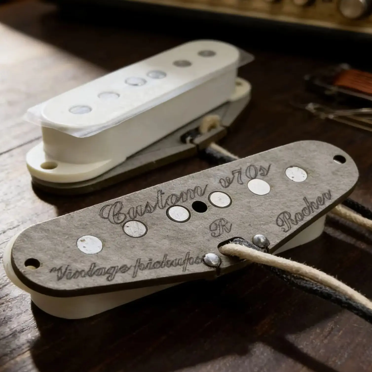 V70 SSS Single-Coil-Tonabnehmer - Handgefertigte High-End Vintage 70er Jahre Alnico 5 für Rocker-Ton E-Gitarre