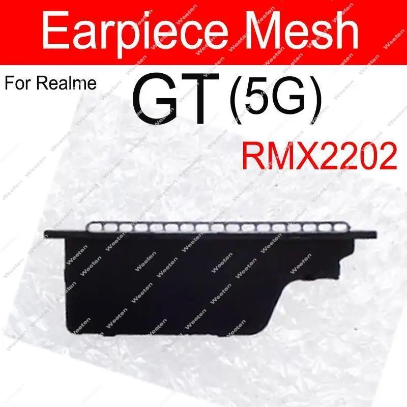 Anti-dust Earpiece Speaker Mesh For Realme GT 2 GT Neo 2 2T 3 Neo Flash GT Master 5G Ear Speaker Dust-proof Grill Parts