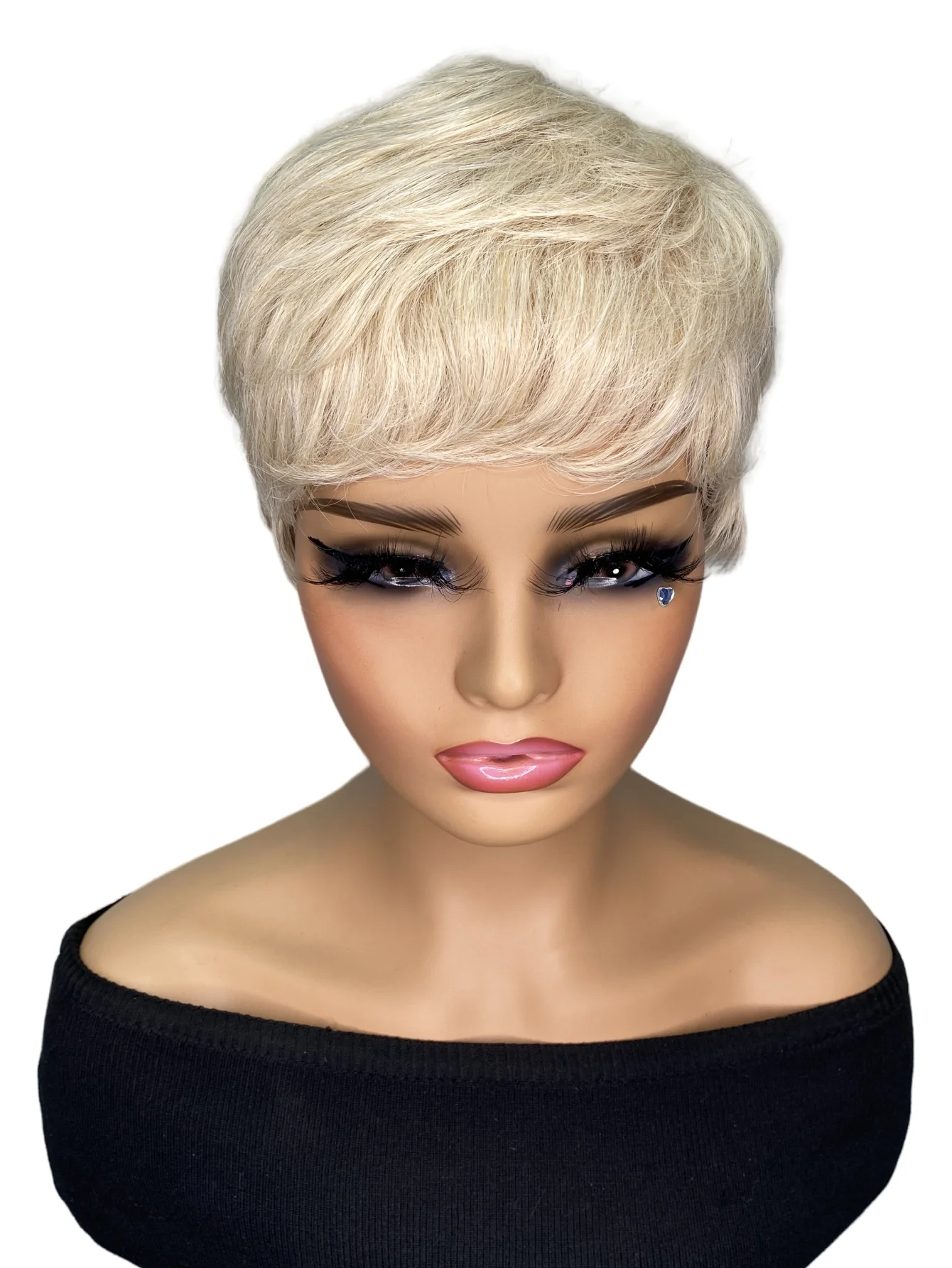 Short Pixie Cut Hair Wig Short Hairstyles Synthetic Wigs For Women Wigs Heat Resistant Women\'s Wig