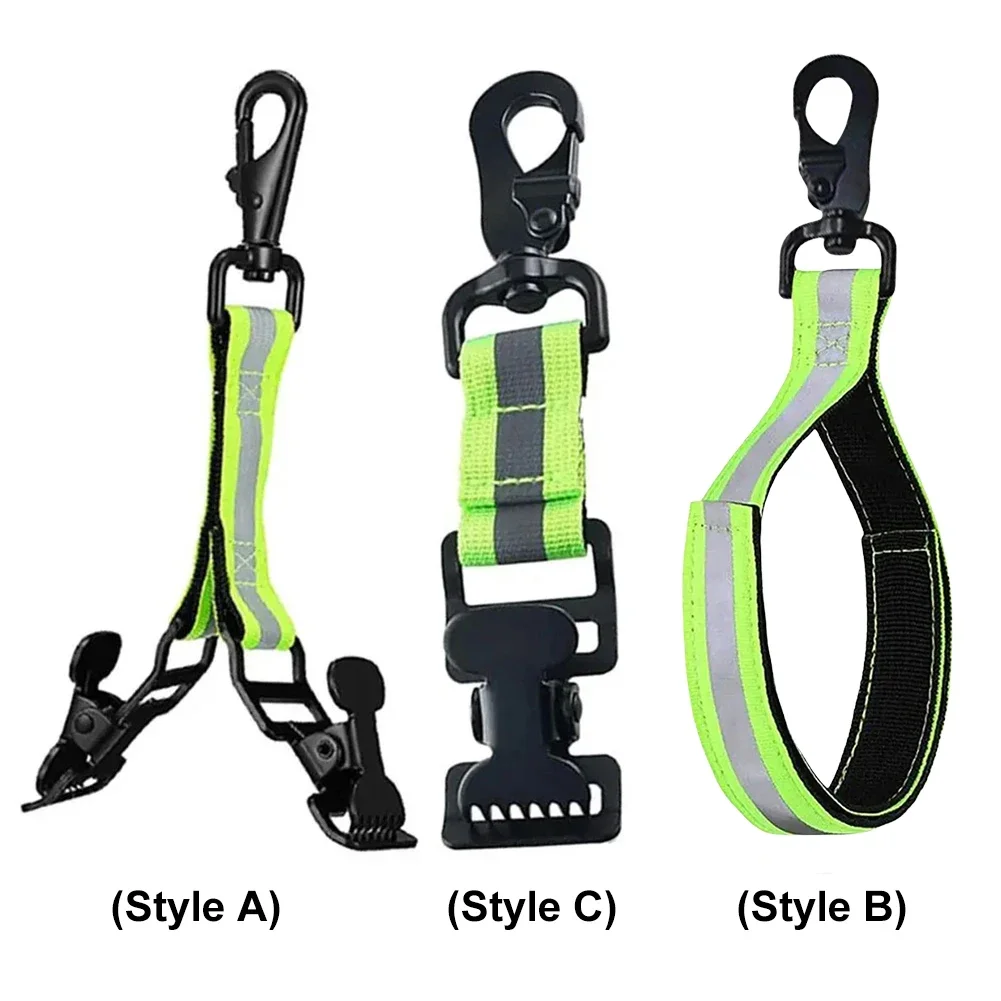 Firefighter Glove Strap Safety Glove Holder Heavy Duty Glove Belt Clip for Work Firefighter Rescue Fire Gear Accessories