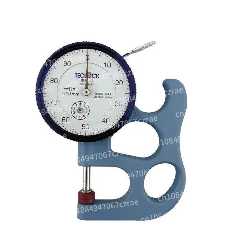 

Dial Pachmeter Thin Film Thickness Gauge SM-112 Sm114 0-10mm Paper Leather