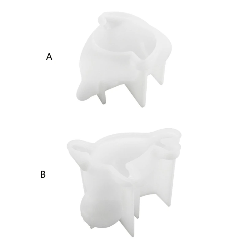 Delphin Silikonform 3D Ozean Tier Schlüsselanhänger Form Spiegeloberflächen Epoxidform