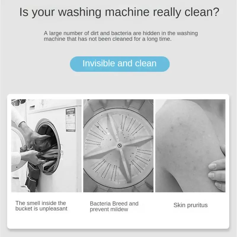 Washing Machine Tank Detergent Sterilization Mite Removal Automatic Application Of Washing Machine Decontamination Artifact Tool