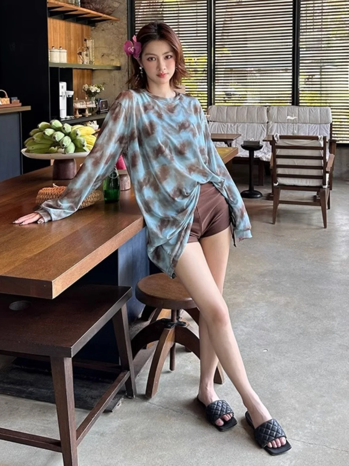 

Women's Bikini Swimsuit Tee-piece Set Cover up Sun Protection Slimming plus Size Student Swimwear Separate Design Meat Cove...