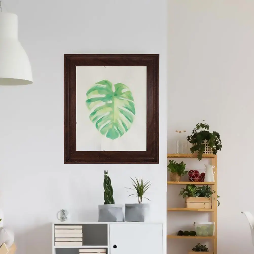 Decorative Wooden Oil Painting Frames Strong Structure Photo Frame Floating Wall Hanging Frame for Canvas Art Living Room