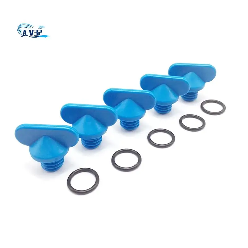 

AV32-5 Pack Exhaust Manifold Water Drain Plug For Mercruiser 22-806608A1 22-806608A02 8M2000874