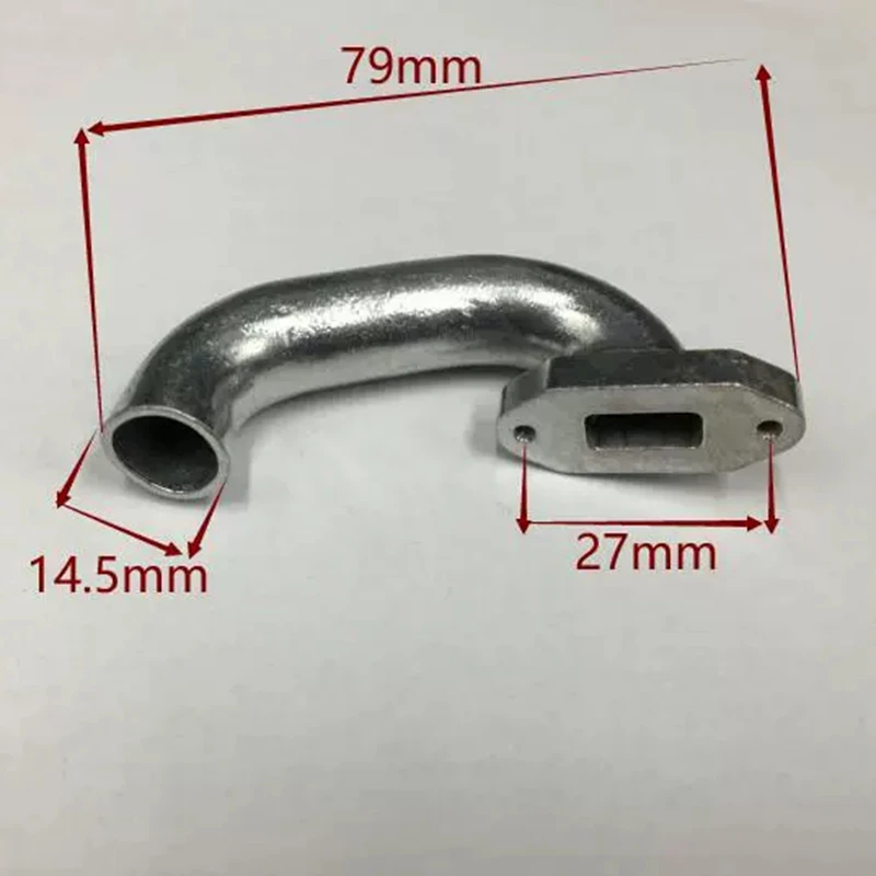 New Arrival   Exhaust Pipe for 15-18c Nitro Engine for RC Airplane