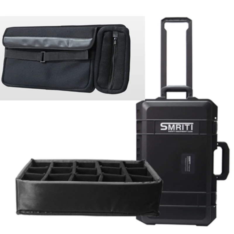 Hoge Kwaliteit Beschermende Doos Multifunctionele Fotoapparatuur Opbergtas Trekstang Aviation Toolbox Instrument Verpakking Case