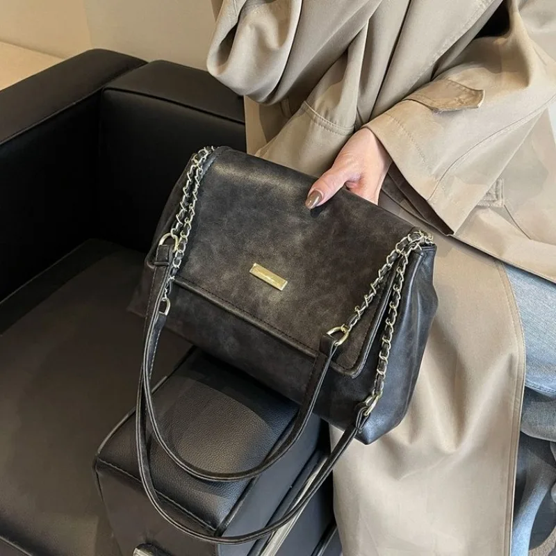 

Minimalist Leather Diaper Bag Women Classic Handbag Crossbody Shoulder Messenger Purse Tote Designer