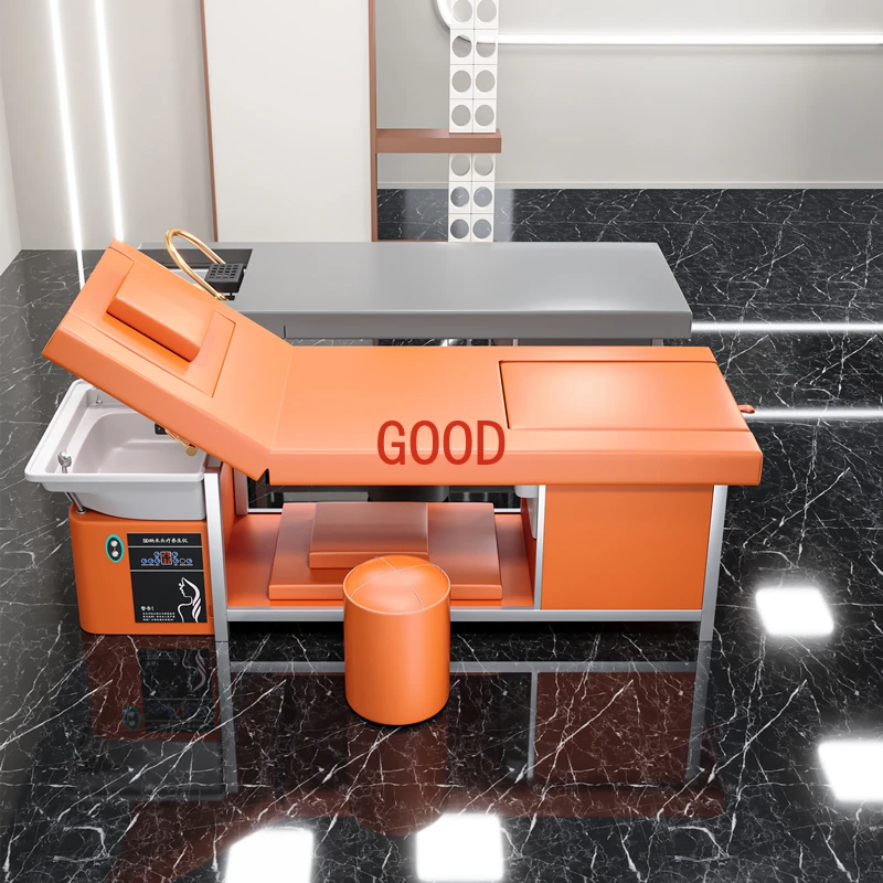 Spa Bed Shampoo Chair Nail Aesthetic Professional Hairdresser Washing Machine Hair Lava Cabeza De  Massage Wash