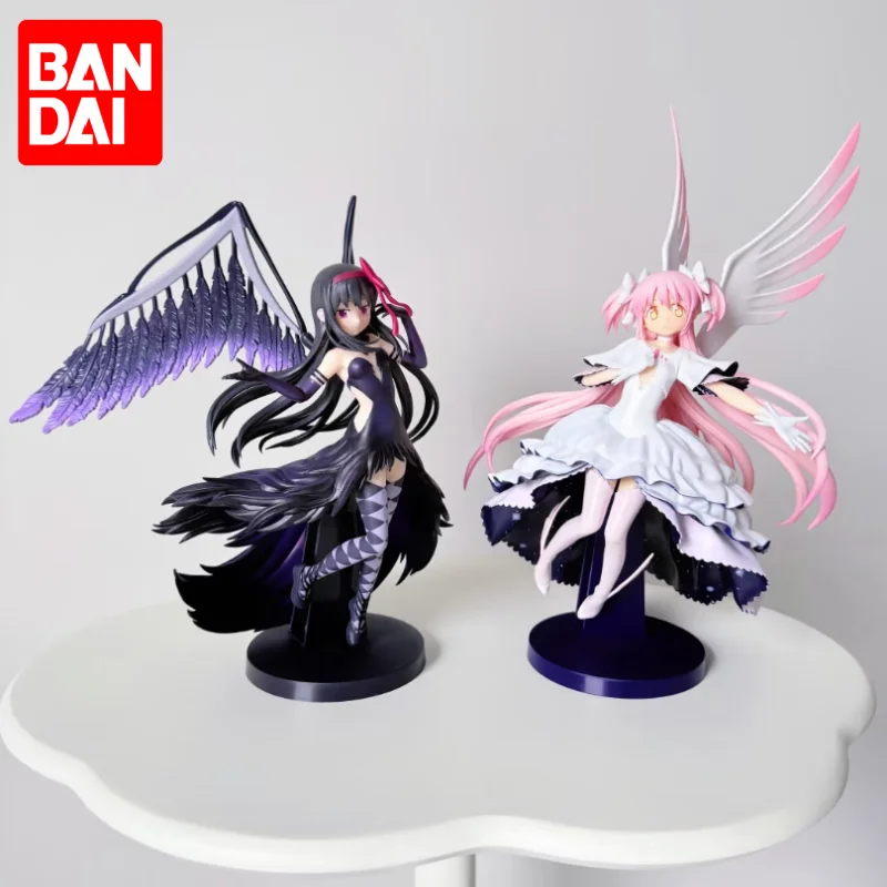 

Bandai Madoka Magica Akemi Homura Original Action Figure Toy Collector Doll Gift Anime Themed Collectible For Fans