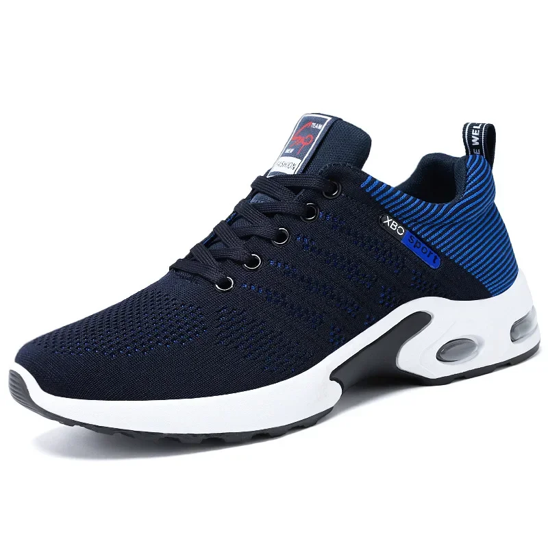 Chaussures de course en maille respirante pour hommes, baskets décontractées polyvalentes, chaussures de sport légères, luxe, nouveau, printemps, automne, 2024