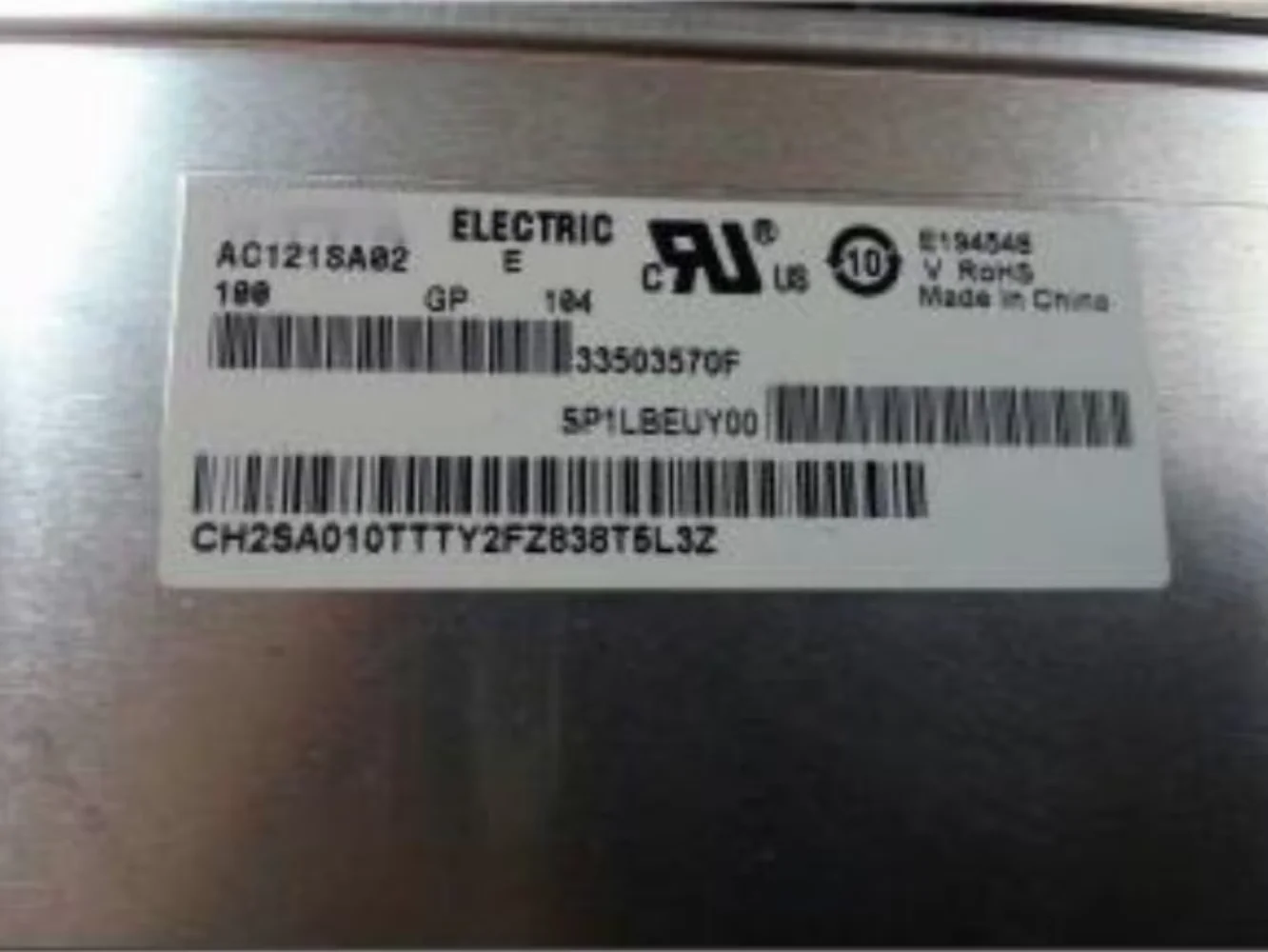 AC121SA02 LCD-Display