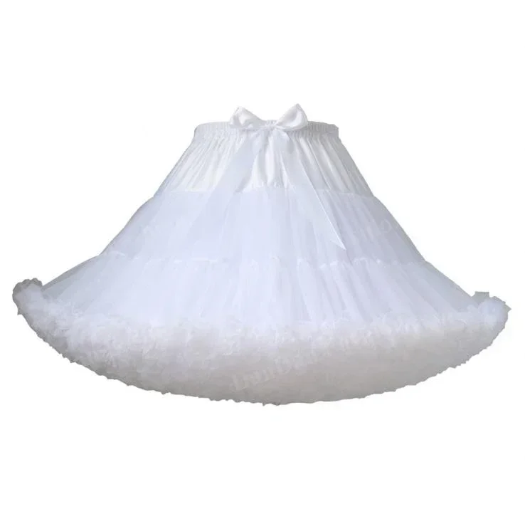 New Short Tulle Petticoat Dress Girls Skirt Petticoat Tutu Lolita Faldas Cupcake Dress Multi Color