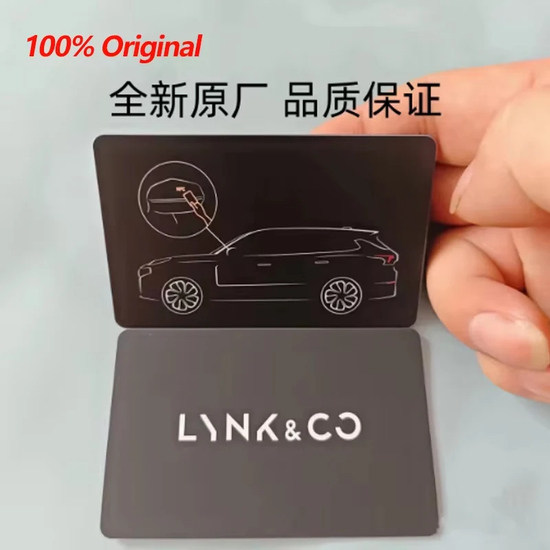 For ZEEKR 001 007 009 7X 100% OEM Bluetooth Smart Remote Key & NFC Digital Smart Card Auto Accessories