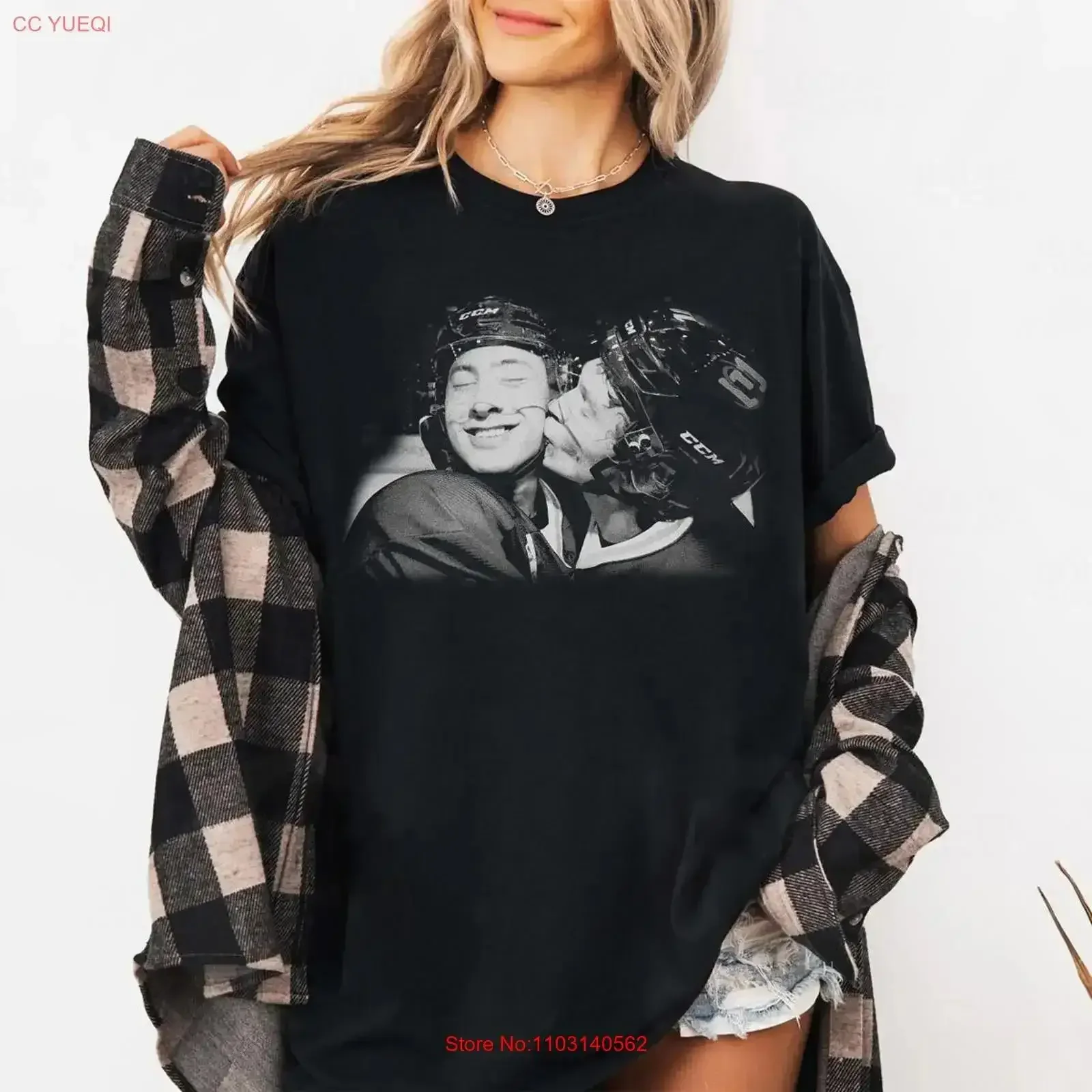 Hollanov Hockey Romance T Shirt Heated Rivals Fan vintage Washed Versatile Breathable graphic Comfortable Casual Soft vintage